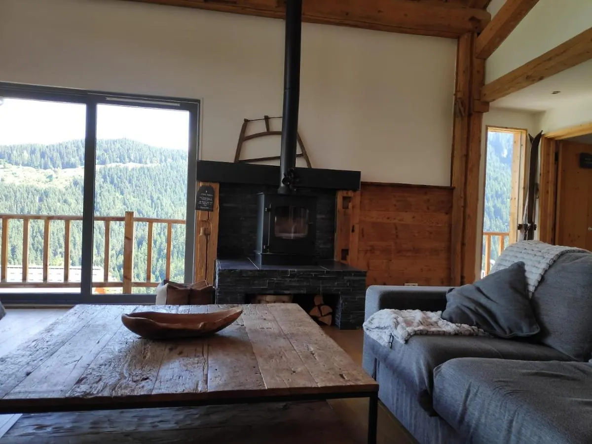 Chalé Luxury Chalet, Stunning Views With Hot Tub & Sauna La Cote d'Arbroz